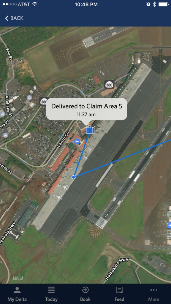 Delta disponibiliza acompanhamento de bagagens através de aplicativo; conheça 2 Mapview2