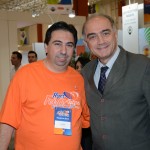 Marcelo Paolillo, da Flytour, e Francisco Ancona, da Costa Cruzeiros Marcelo Paolillo, da Flytour, e Francisco Ancona, da Costa Cruzeiros