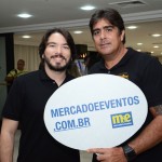 Marcos Fonseca, da Confiança Consolidadora, e Fabio Ribeiro, da Unique Travel