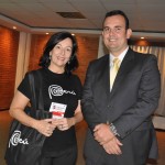 Maria Tereza Figueiredo, do Peru com Marcelo Oliveira, da Aviesp