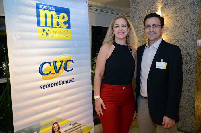 M&E AO VIVO: agências multimarcas da CVC ampliam vendas em 12% na Bahia 1 Marta Lobo e Rogerio Mendes, da CVC