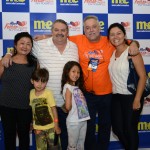 Michael Barkoczy, da Flytour, com a família Callegari