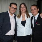 Milton Duarte, Roberta Figueiredo e Johnata Mendes, da BHG