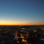 O finalzinho do pôr do sol