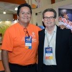 Oscar Pacheco, da Flytour, e Roberto Wagner, da GOL Oscar Pacheco, da Flytour, e Roberto Wagner, da GOL