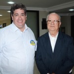 Otaviano Maroja, presidente de Porto de Galinhas CVB, e Júlio Crucho Cunha, da FBHA Otaviano Maroja, presidente de Porto de Galinhas CVB, e Júlio Crucho Cunha, da FBHA