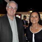 Paulo Senise, presidente da TurisRio, com sua esposa, Ângela Senise