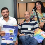 Robson Fernandes e Marcos Aurelio, da Hazin Turismo, e Maatima Hazin, da Accanto Viagens Robson Fernandes e Marcos Aurelio, da Hazin Turismo, e Maatima Hazin, da Accanto Viagens