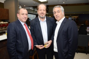 Toni Sando, Eduardo Sanovicz e Sylvio Ferraz