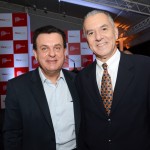 Valter Patriani, da CVC, com João Sabino, diretor-executivo da Abav Nacional