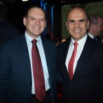 Vicente Brasil, da CVC, e Nelson de Oliveira, da CWT Vicente Brasil, da CVC, e Nelson de Oliveira, da CWT
