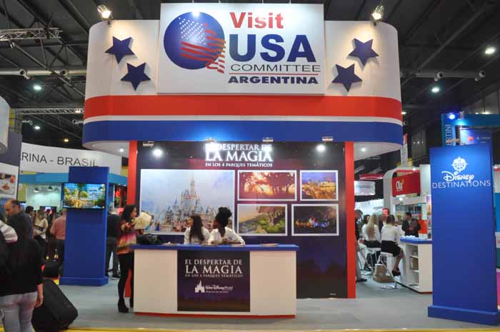 Visit USA trouxe diversos parceiros americanos para a feira