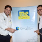 Vitor Bauab, do M&E, e Milton Duarte, da BHG Vitor Bauab, do M&E, e Milton Duarte, da BHG