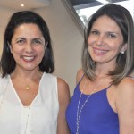 Viviane Silva, da United com Clarice Almeida, da Agaxtur Viviane Silva, da United com Clarice Almeida, da Agaxtur