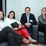Yashara Queiroz, Marcelle Ferreira, Rogerio Mendes, e Julie Melo, da CVC
