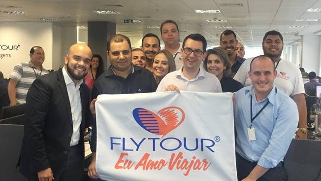 Flytour Viagens lança hotsite “Rio Quente Week” Leandro Cassio e Thiago Fernando, do RQR com Daniel Firmino, Marcos Pessuto e toda equipe do Nacional da Flytour Viagens