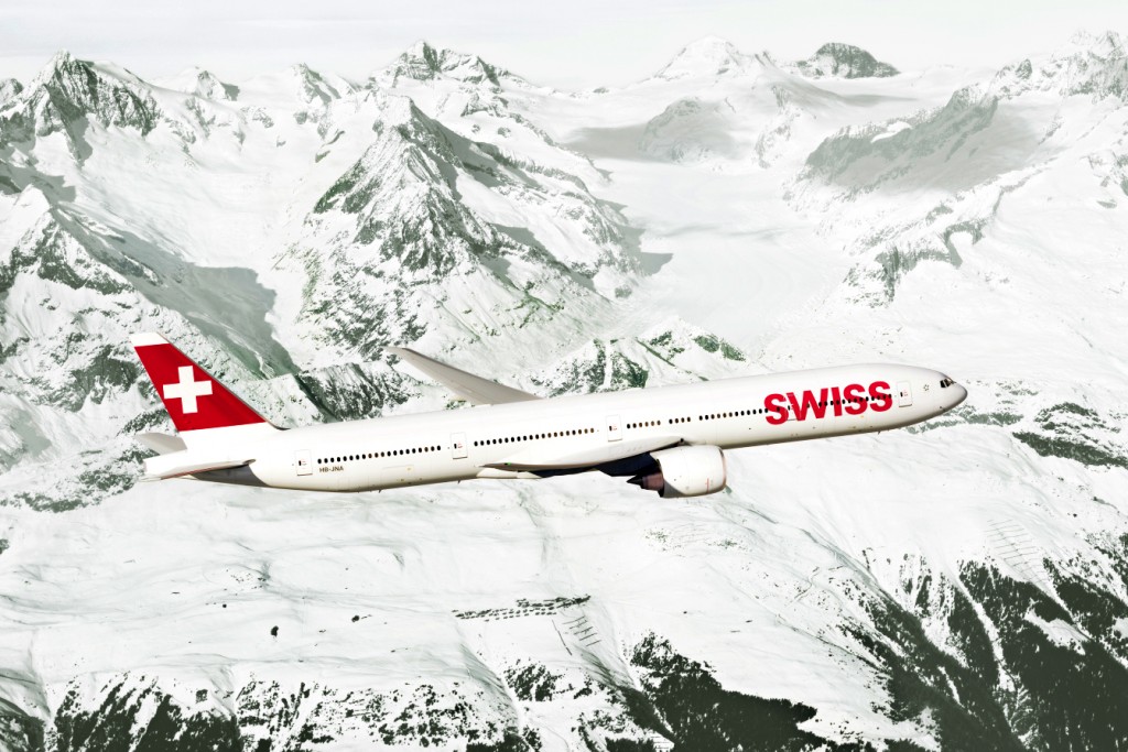 Swiss incrementa oferta de São Paulo em 25% e anuncia voo diário swiss-b777