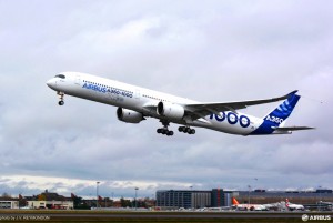 A350-1000 first flight
