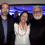 André Marini, presidente, Claudia Chaves, do Rio Eventos, e Ricardo Amaral