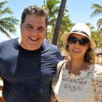 Artur Francisco, da Masterop, e Patrícia Macedo, da Iberoservice Operadora