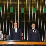 Autoridades com o presidente da Embratur