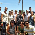 Bar Premium na praia reuniu os convidados para um coquetel