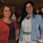 Berenice Miranda, da Cia Vip, e Andrea Cristina, da Andrea Cristina Turismo