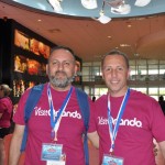 Carlos Pineda e Ricardo, da Flytour Carlos Pineda e Ricardo, da Flytour