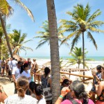 Coquetel de frente para a praia privativa do Palladium
