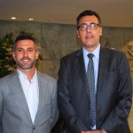 Cristian Bernardi, diretor de Marketing e Vendas da Meliá e Plínio Souza, gerente-geral Cristian Bernardi, diretor de Marketing e Vendas da Meliá e Plínio Souza, gerente-geral