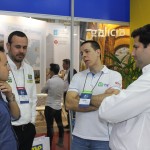 Daniel Santos, do Nacional Inn, João Taylor, do M&E, Flavio Louro, da E-HTL, e Vitor Bauab, do M&E