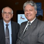 Dilson Fonseca, da ABIH, e Marcio Santiago, da CBCVB
