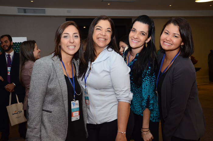 Fernanda Caleja, do Hotéis Othon, Marly Torarbo, Janaína Carvalho e Mayti Hirata, do Transamérica Hospitality Group Fernanda Caleja, do Hotéis Othon, Marly Torarbo, Janaína Carvalho e Mayti Hirata, do Transamérica Hospitality Group
