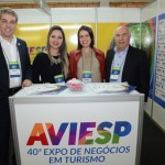 Fernando Santos, Kelly Castange, Juliana Assumpção, e Sebastião Pereira, da Aviesp