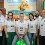 Flávio Louro, da E-HTL, com sua equipe