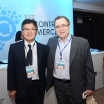 Gervasio Tanabe, da Abracorp, e Daniel Guijarro, da Hotelaria Brasil Gervasio Tanabe, da Abracorp, e Daniel Guijarro, da Hotelaria Brasil