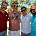 Jesús Sobrino, Subdiretor geral do Palladium, Cleyton Armelin, da CVC, Mário Viazzo e Sérgio Zertuche, do Palladium