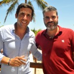 Jesus Zalvidea, diretor geral do Grand Palladium, e Jesús Sobrino, subdiretor geral do Palladium Hotel Group
