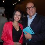 Juliana Assumpção, da Aviesp, e Mario Gasparini, da Ifaseg