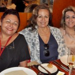 Katia Ennes, da Amarras Turismo, Marilice Galvão, da StylusRioViagens, e Marcia Trojman, da Blue Sea