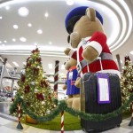 Decoração de Natal da Latam em Congonhas Decoração de Natal da Latam em Congonhas