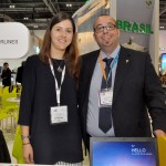 Lilian Rotta e Eduardo Patta, da Latam Airlines Lilian Rotta e Eduardo Patta, da Latam Airlines
