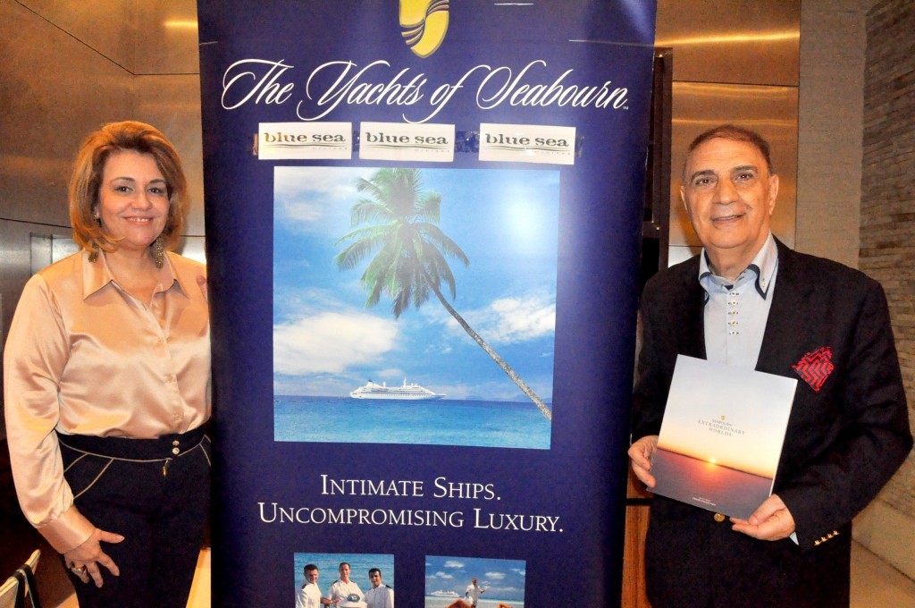 Marcia e Mario Trojman, da Blue Sea Cruises