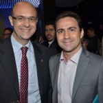 Marcos Professiori, co m Rogério Mendes, da CVC