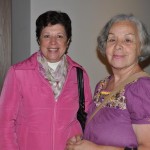 Maria do Amaral, do Pórtico Turístico, e Rosalice Fleury, da consultora de viagens