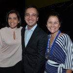 Marjorie Schoroeder, do SeaWorld, Pablo Torres, da GJP, e Danielle Roman, da Interamerican