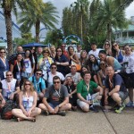 Mauricio Alexandre com os agentes e operadores do Famtour no SeaWorld Mauricio Alexandre com os agentes e operadores do Famtour no SeaWorld
