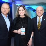 Orlando de Souza, Anelise Longo, e Manoel da Gama, do Fohb Orlando de Souza, Anelise Longo, e Manoel da Gama, do Fohb