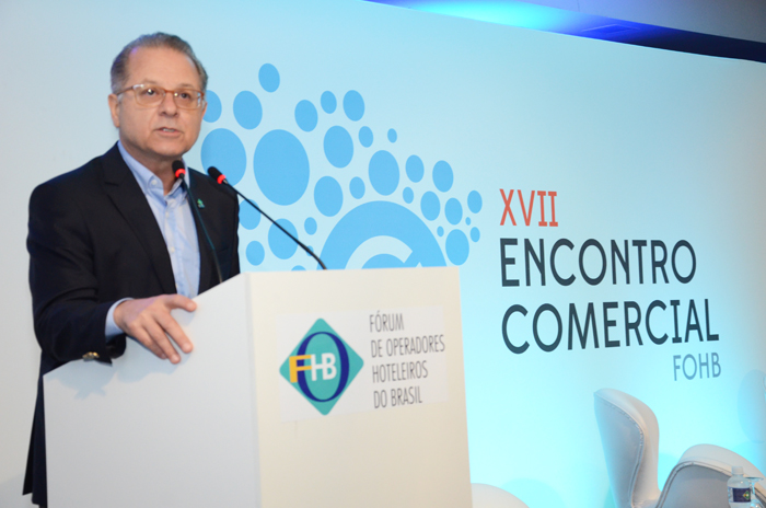 Taxa de ocupação hoteleira no país teve queda de 6,3% em 2016 1 Orlando de Souza, diretor executivo do Fohb