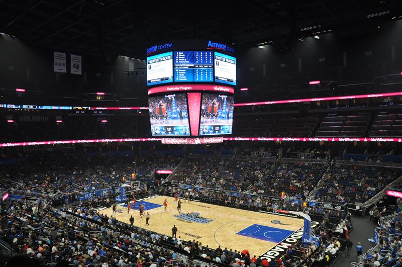 Jogo de Basquete da NBA Orlando Magic x Whashington Wizard…